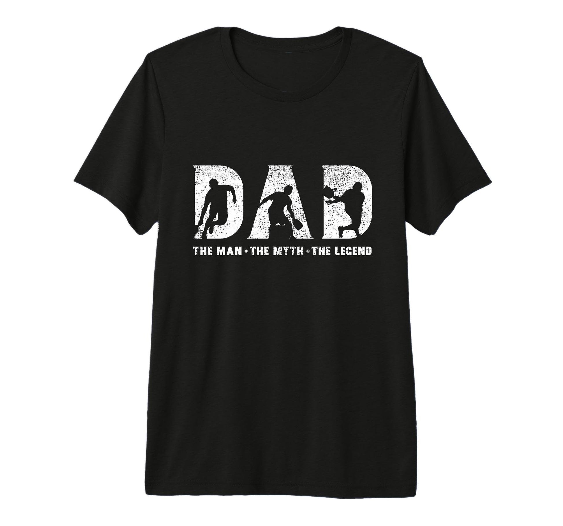 Pickleball Dad Myth Legend Fathers Day T-Shirt - Trendy Graphic Men Women - T-Shirt, Sweatshirt, Hoodie