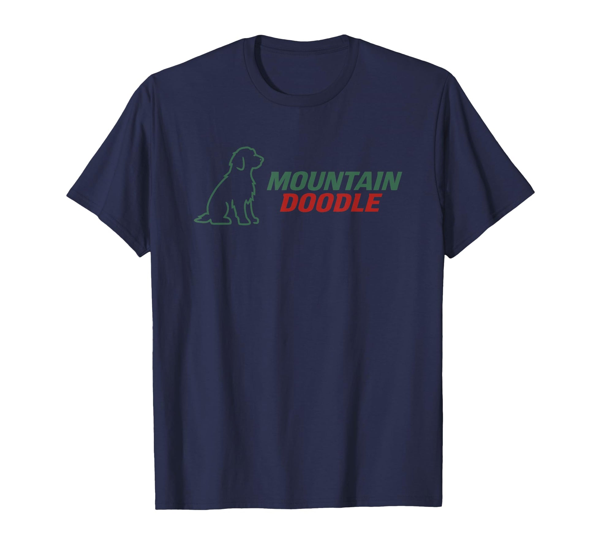 Mountain Doodle Dog Hiking Lover T-Shirt - Custom Art Print Men Women - T-Shirt, Sweatshirt, Hoodie