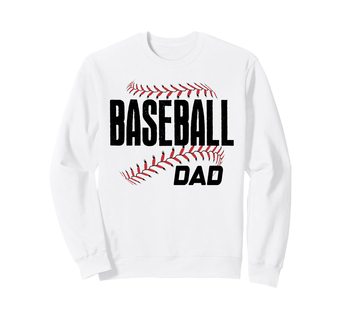 Baseball Dad Game Day Mascot Sports Sweatshirt - Unique Graphic Men Women - T-Shirt, Sweatshirt, Hoodie