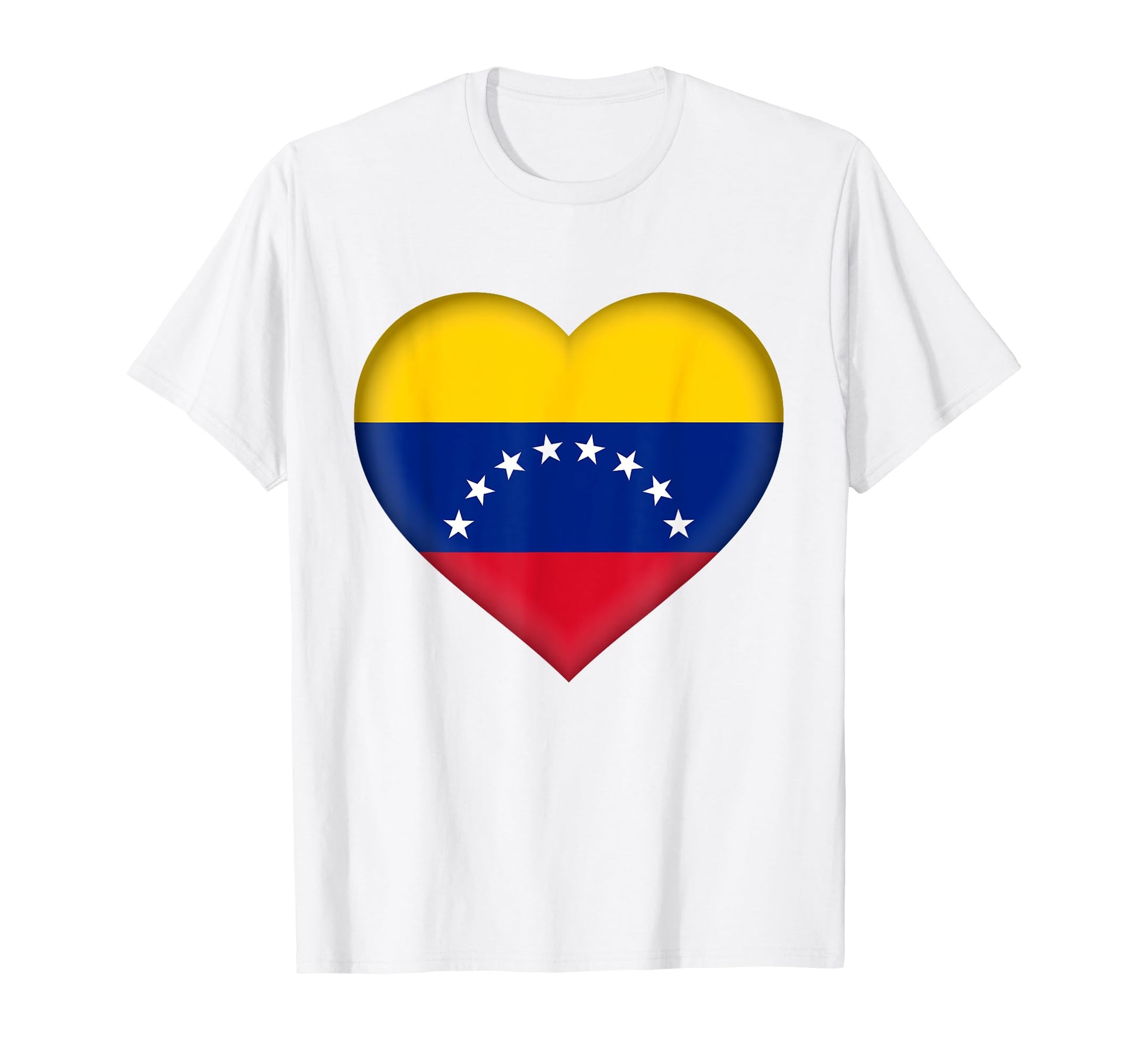 I Love Venezuela Venezuelan Flag Heart T-Shirt - Trendy Graphic Unisex - T-Shirt, Sweatshirt, Hoodie