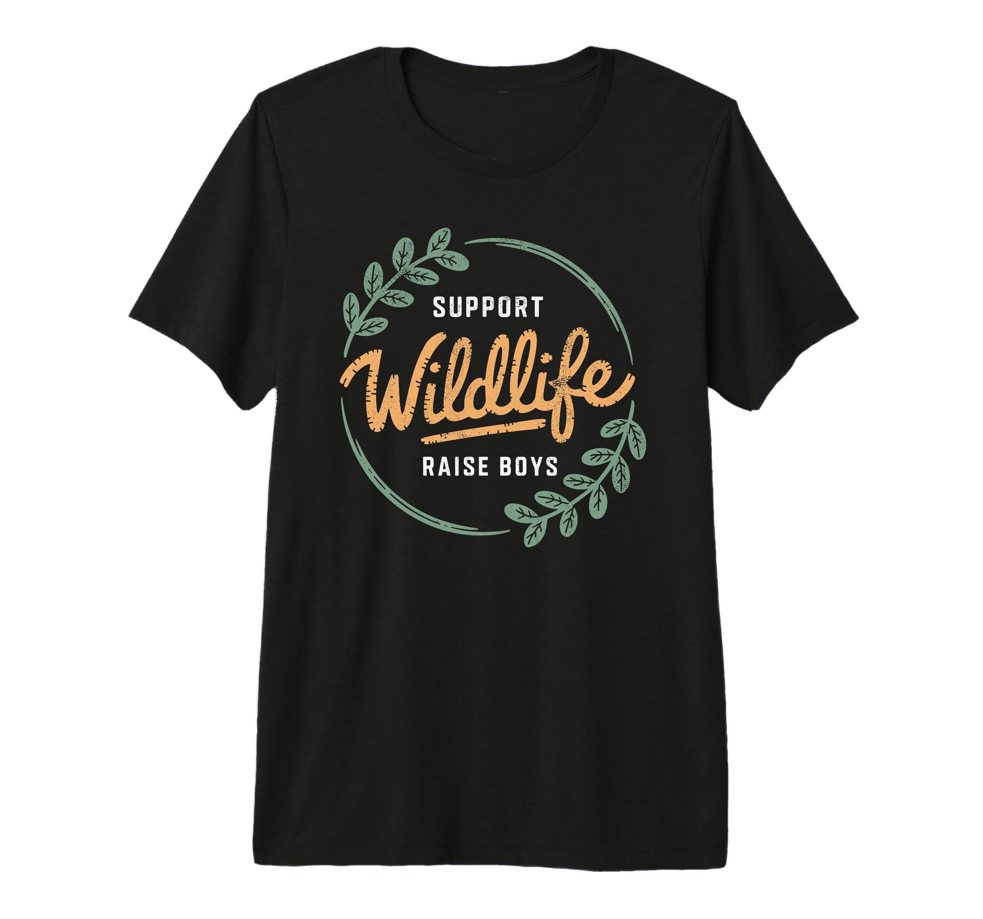 Support Wildlife Raise Camping Mom Dad T-Shirt - Unique Graphic Unisex - T-Shirt, Sweatshirt, Hoodie