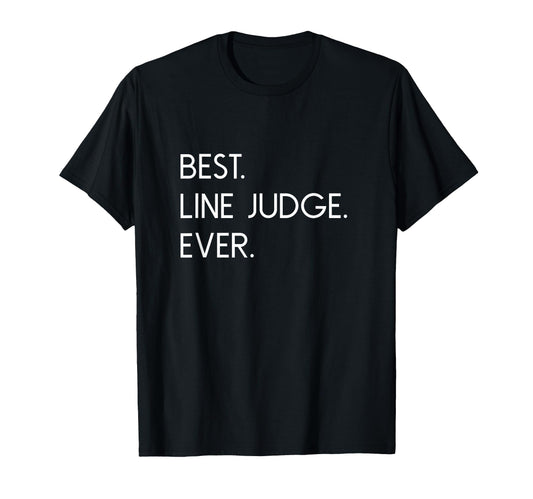 Best Line Judge Ever Volleyball T-Shirt - Custom Art Print for Adults - T-Shirt, Sweatshirt, Hoodie