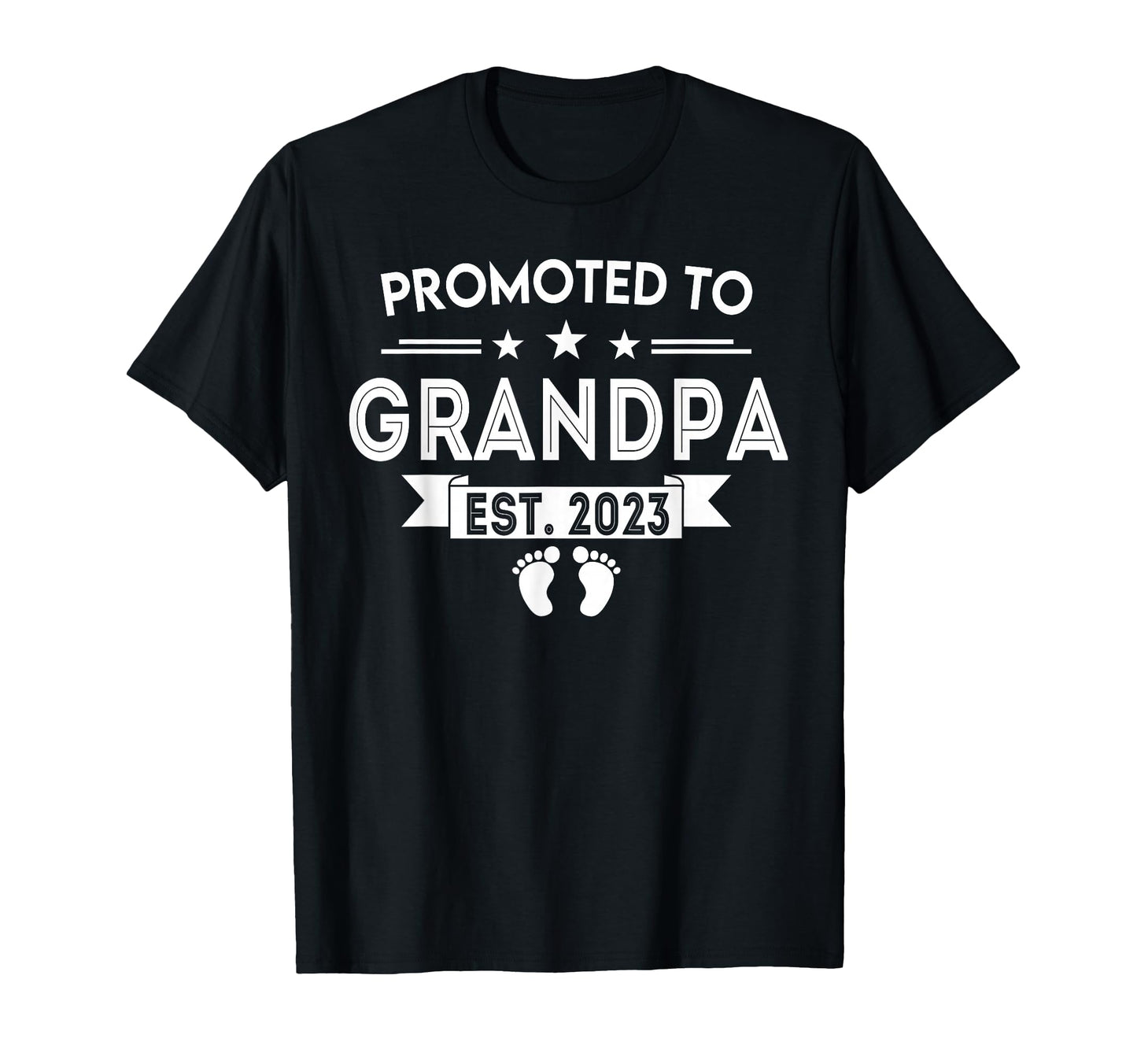 Promoted To Grandpa 2023 Pregnancy T-Shirt - Graphic Print for Adults - T-Shirt, Sweatshirt, Hoodie