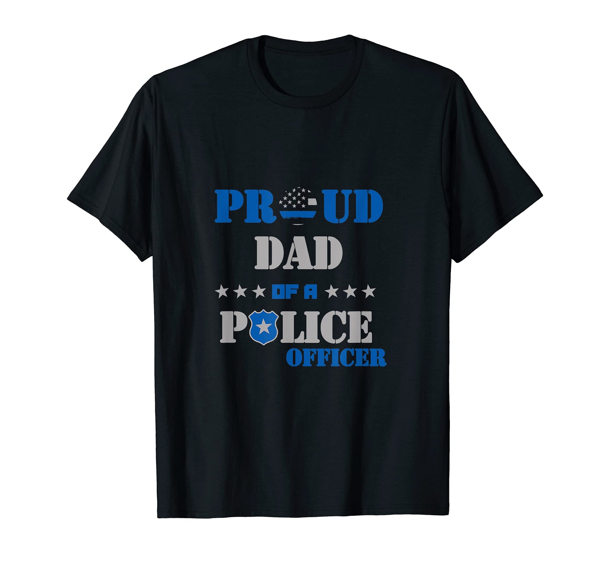 Patriotic Daddy Police Officer T-Shirt - Trendy Graphic Unisex - T-Shirt, Sweatshirt, Hoodie