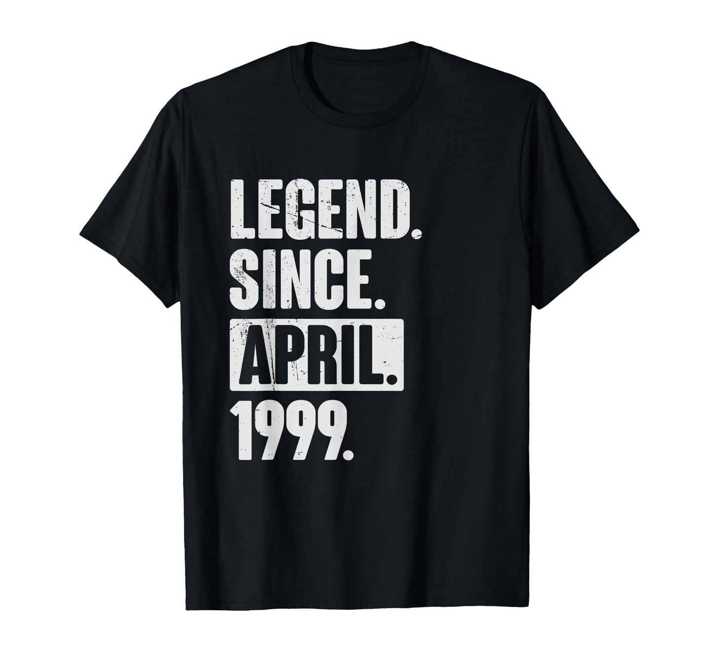 27 Years Old Legend Since April 1999 T-Shirt - Custom Art Print Unisex - T-Shirt, Sweatshirt, Hoodie
