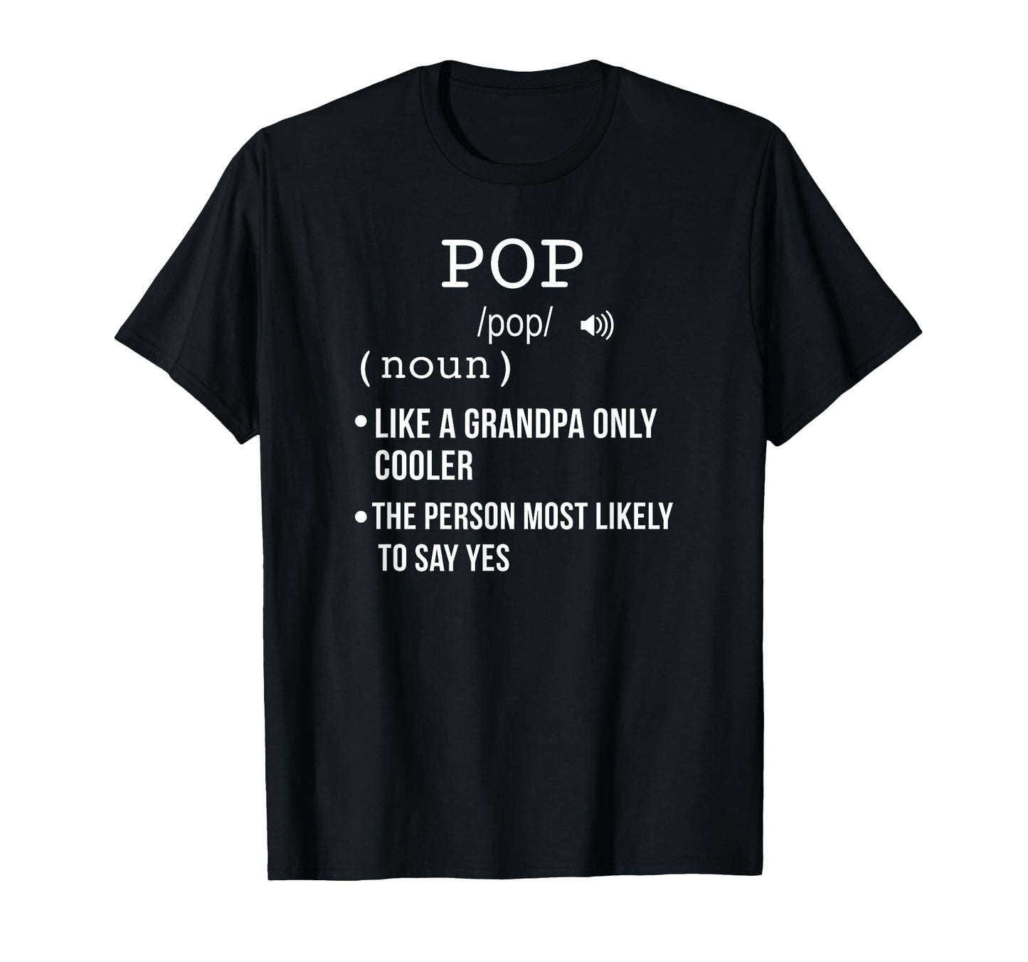 Pop Gift From Grandkids Fathers Day T-Shirt - Aesthetic Graphic Men Women - T-Shirt, Sweatshirt, Hoodie
