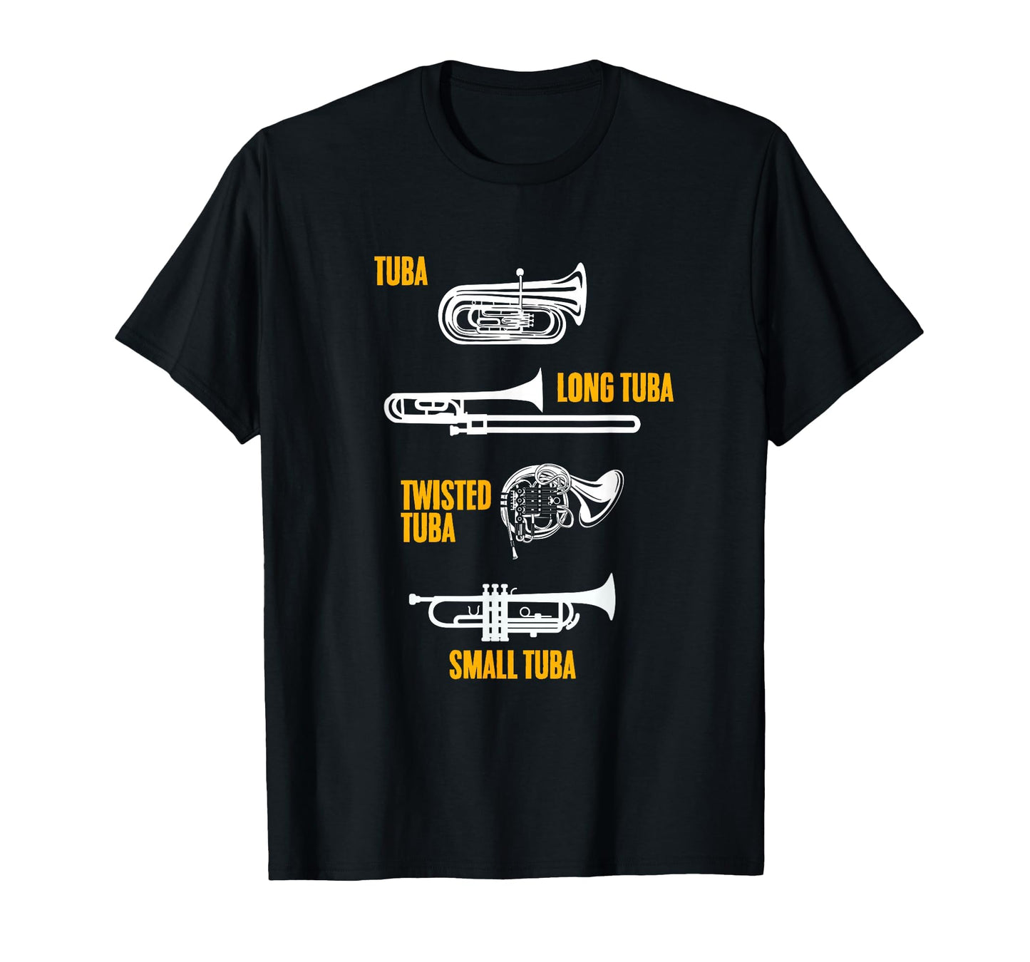 Different Tuba Tubist Music Tuba T-Shirt - Unique Graphic for Adults - T-Shirt, Sweatshirt, Hoodie