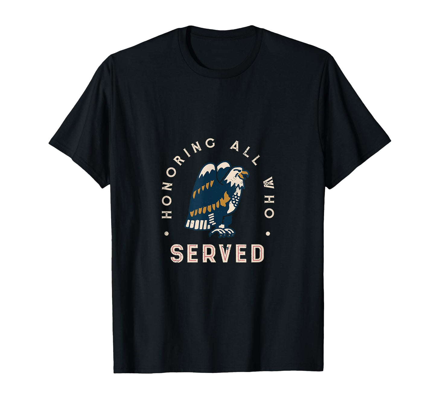 Awesome Veterans Day Eagle Honoring T-Shirt - Aesthetic Graphic for Adults - T-Shirt, Sweatshirt, Hoodie