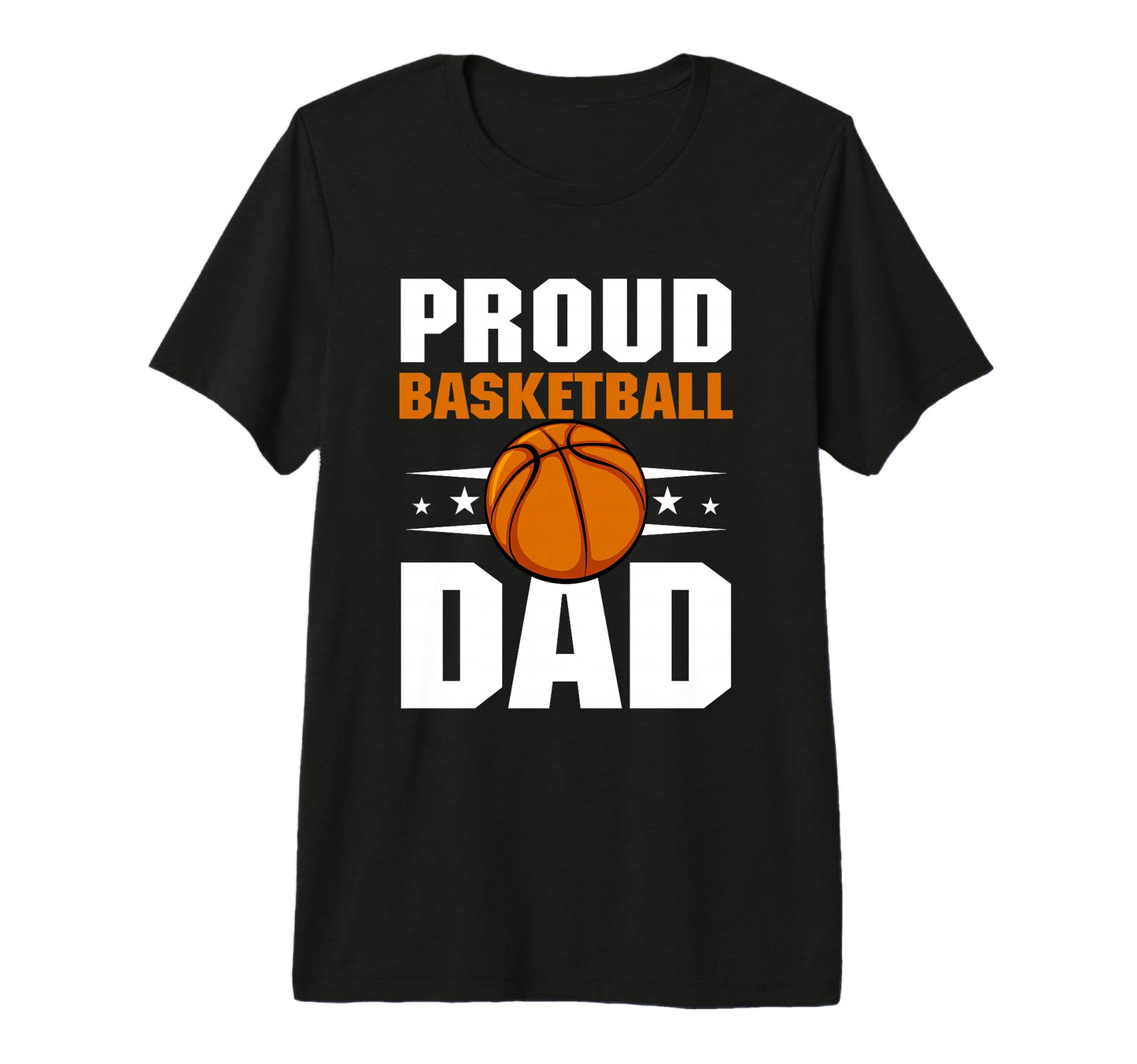 Fathers Day Basketball Dad Game Day T-Shirt - Minimalist Print for Adults - T-Shirt, Sweatshirt, Hoodie
