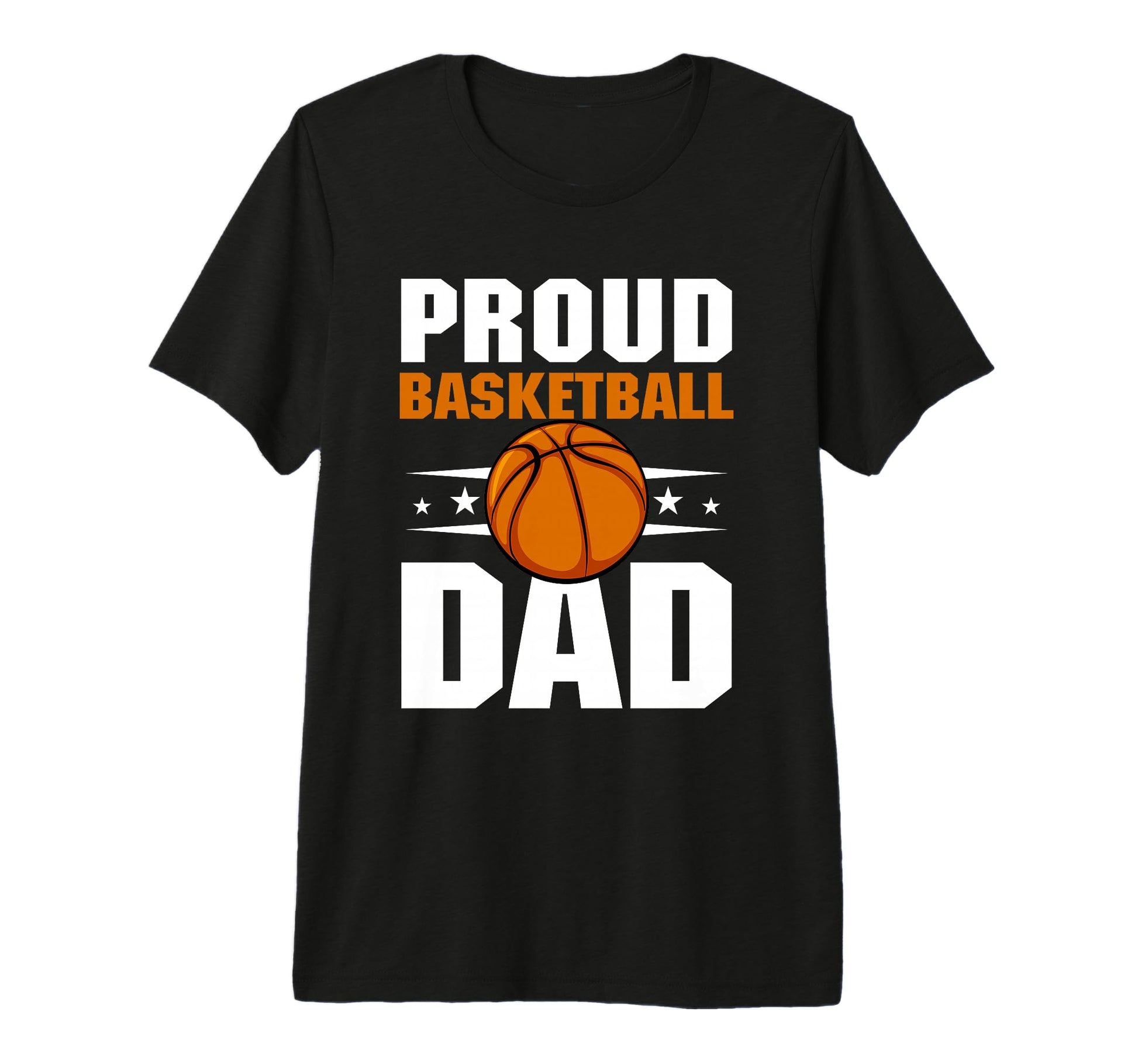 Fathers Day Basketball Dad Game Day T-Shirt - Minimalist Print for Adults - T-Shirt, Sweatshirt, Hoodie