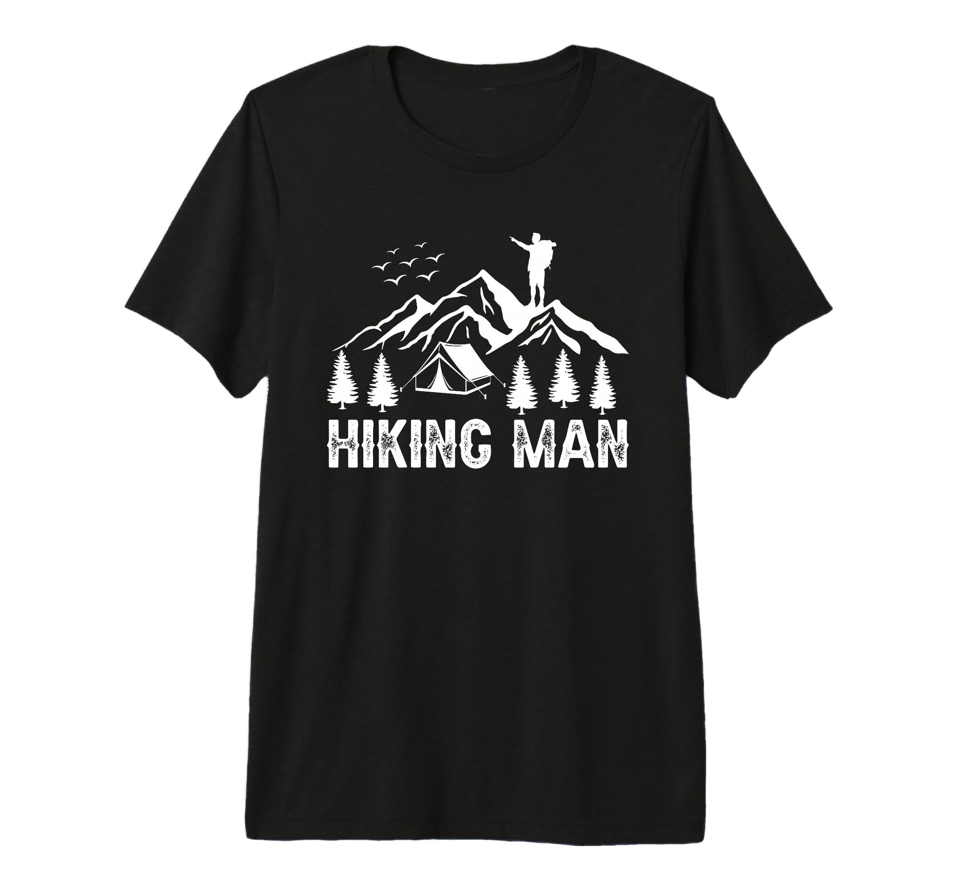 Hiking Lover Mountain Climbing T-Shirt - Fun Novelty Design for Adults - T-Shirt, Sweatshirt, Hoodie