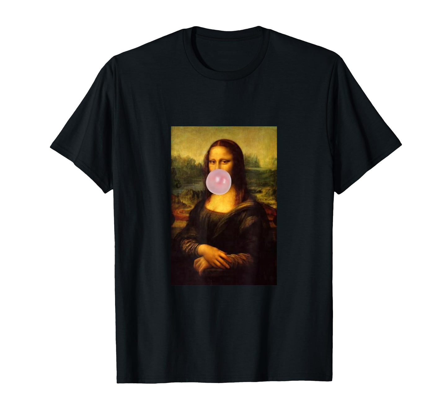 Mona Lisa Chewing Gum Funny Mona Lisa T-Shirt - Aesthetic Graphic Unisex - T-Shirt, Sweatshirt, Hoodie