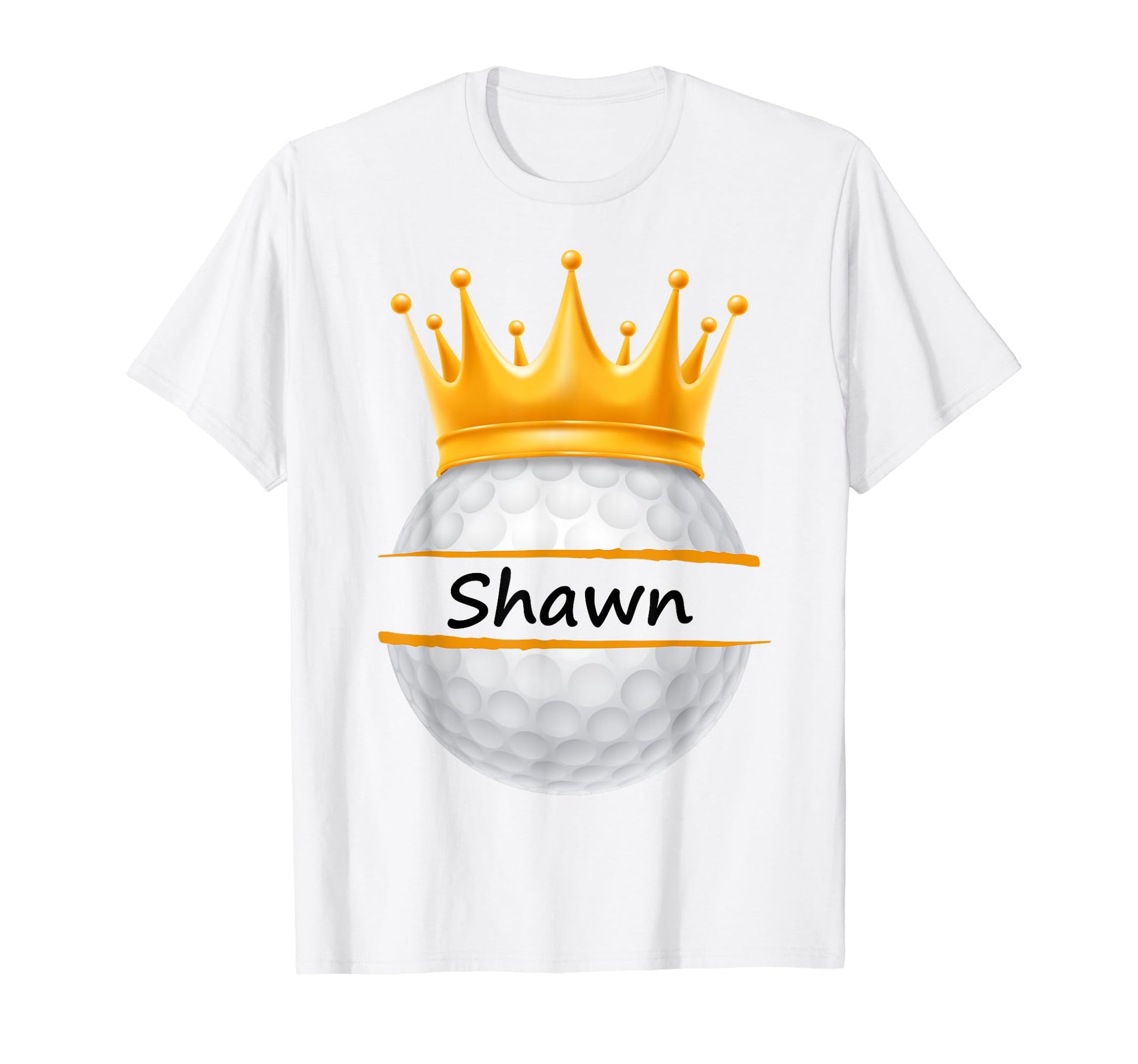 Novelty Golf Personalized Name Shawn T-Shirt - Unique Graphic Unisex - T-Shirt, Sweatshirt, Hoodie
