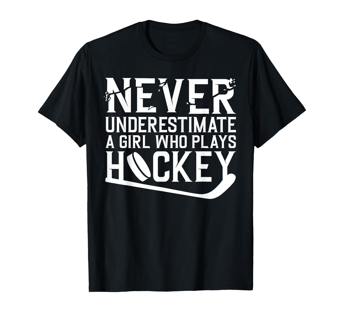 Funny Hockey Ice Hockey Player Hockey T-Shirt - Minimalist Print Men Women - T-Shirt, Sweatshirt, Hoodie