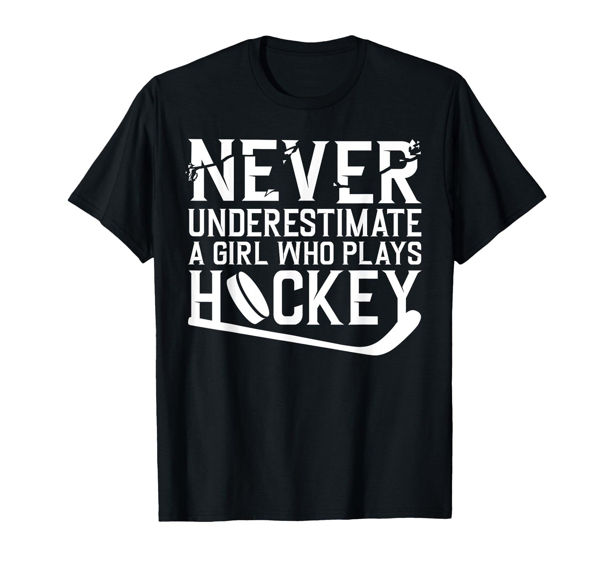 Funny Hockey Ice Hockey Player Hockey T-Shirt - Minimalist Print Men Women - T-Shirt, Sweatshirt, Hoodie