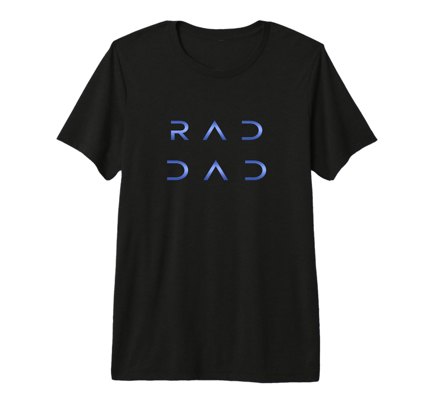 Mens Rad Dad Gradient Fathers Day T-Shirt - Casual Everyday Wear Unisex - T-Shirt, Sweatshirt, Hoodie