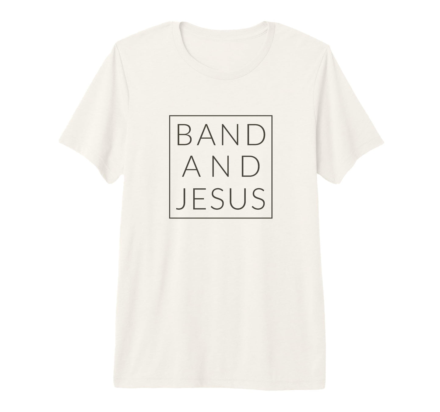 Band And Jesus Christian Musician T-Shirt - Minimalist Print Unisex - T-Shirt, Sweatshirt, Hoodie