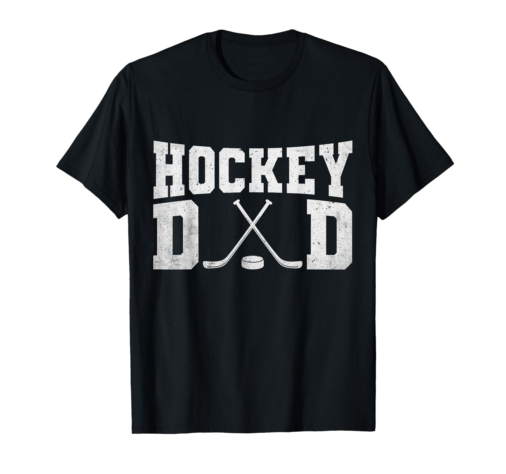 Ice Hockey Player Dad Birthday Ice T-Shirt - Custom Art Print for Adults - T-Shirt, Sweatshirt, Hoodie