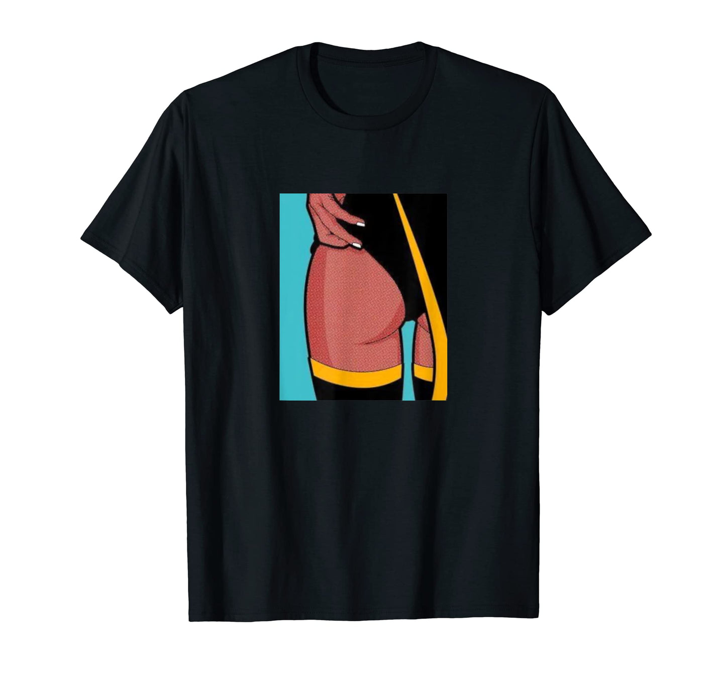 Pop Art Motif Sexy Comic Manga Cartoon Hoodie - Graphic Print for Adults - T-Shirt, Sweatshirt, Hoodie