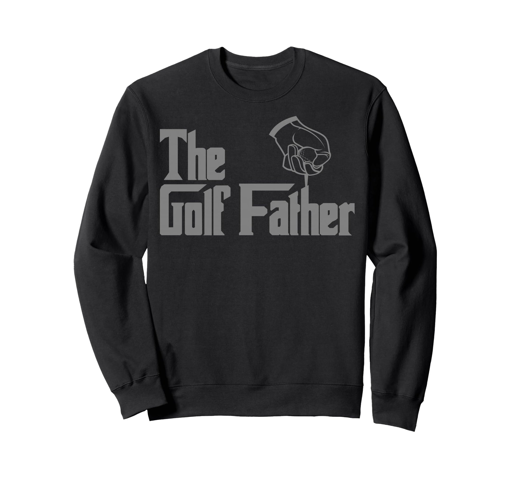 Dad Golfer Golf Father Sweatshirt - Custom Art Print for Adults - T-Shirt, Sweatshirt, Hoodie
