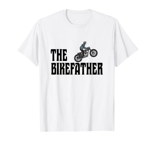 Biker Bikefather Biker Dad Funny T-Shirt - Aesthetic Graphic Men Women - T-Shirt, Sweatshirt, Hoodie