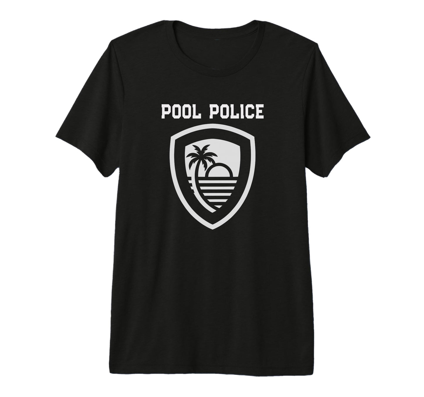 Pool Police Patrol Mom Dad Beaching T-Shirt - Trendy Graphic Unisex - T-Shirt, Sweatshirt, Hoodie