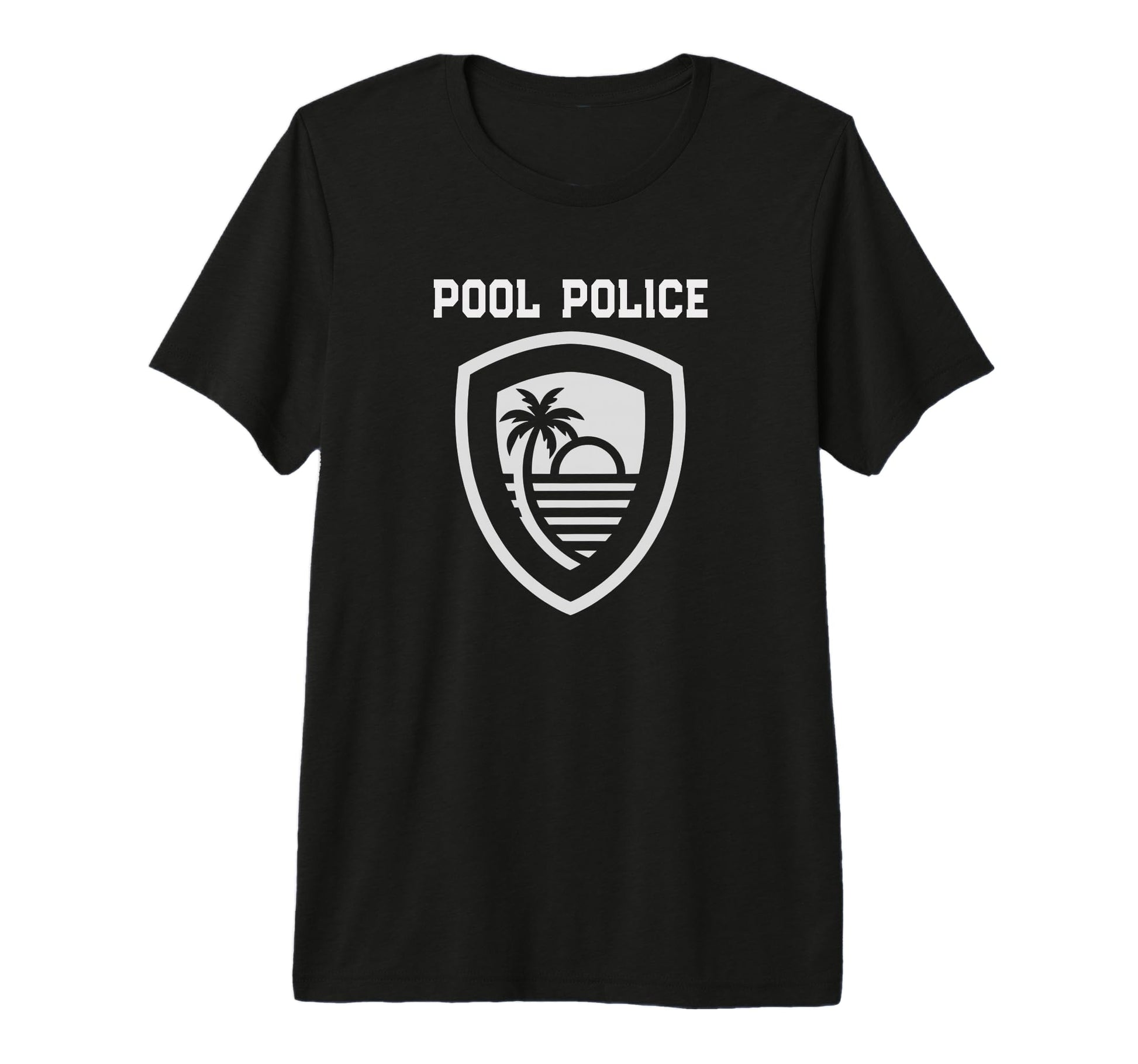 Pool Police Patrol Mom Dad Beaching T-Shirt - Trendy Graphic Unisex - T-Shirt, Sweatshirt, Hoodie