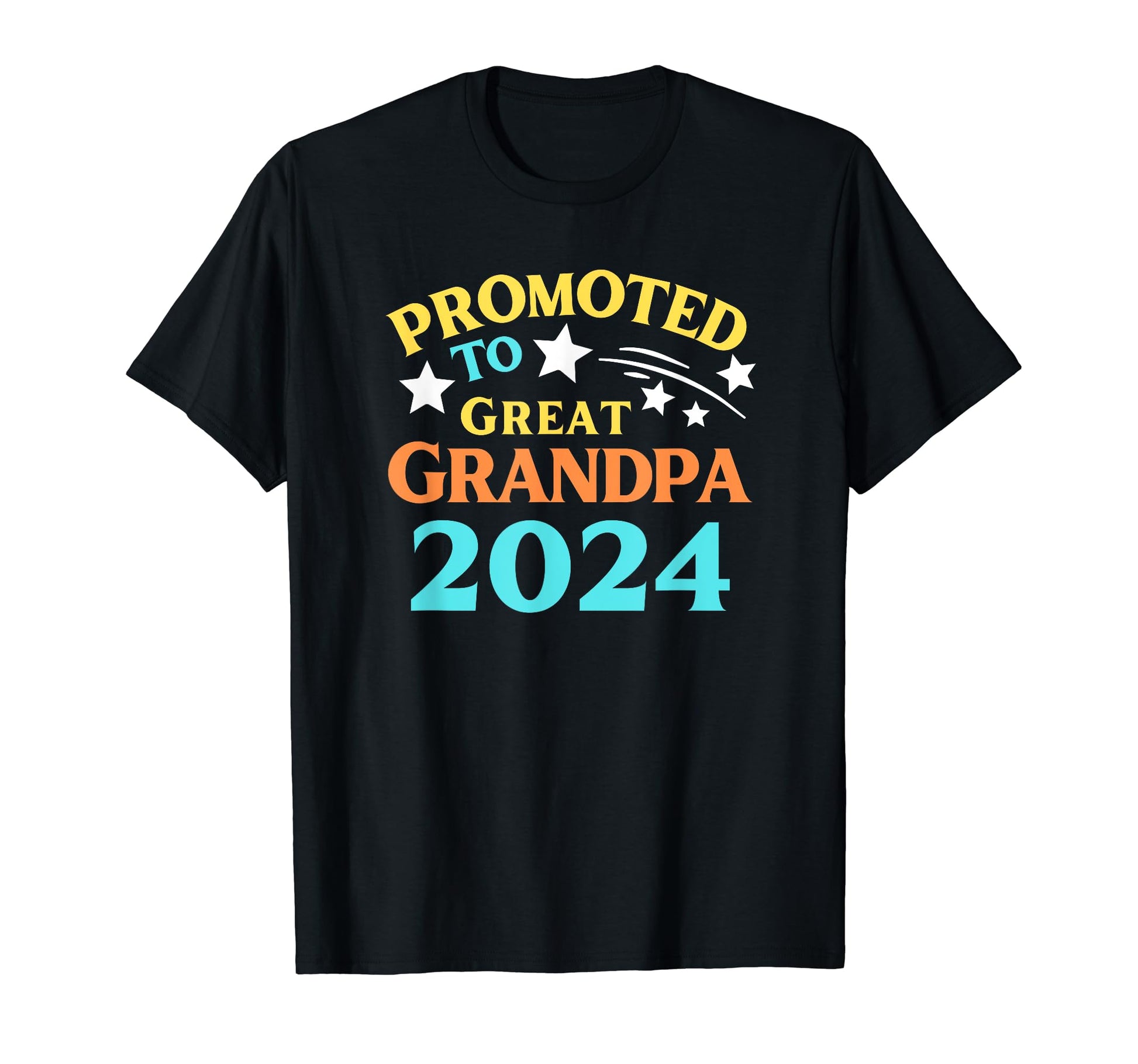 Promoted To Great Grandpa 2024 T-Shirt - Trendy Graphic for Adults - T-Shirt, Sweatshirt, Hoodie