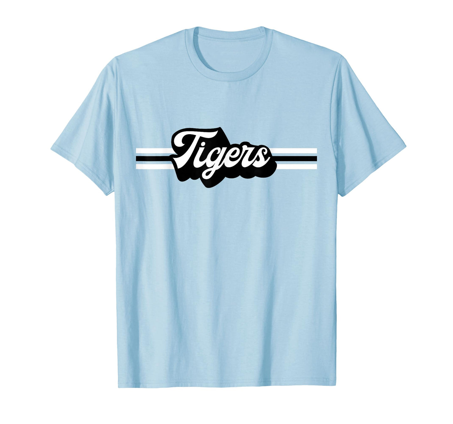 Tigers Mascot School Spirit Tiger T-Shirt - Novelty Apparel for Adults - T-Shirt, Sweatshirt, Hoodie