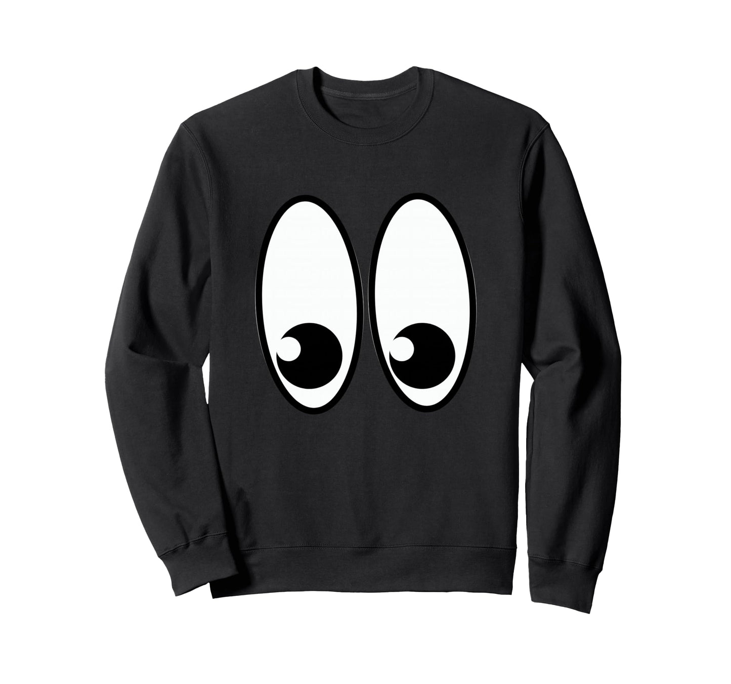 Pop Art Googly Eyes Staring Sweatshirt - Novelty Apparel for Adults - T-Shirt, Sweatshirt, Hoodie