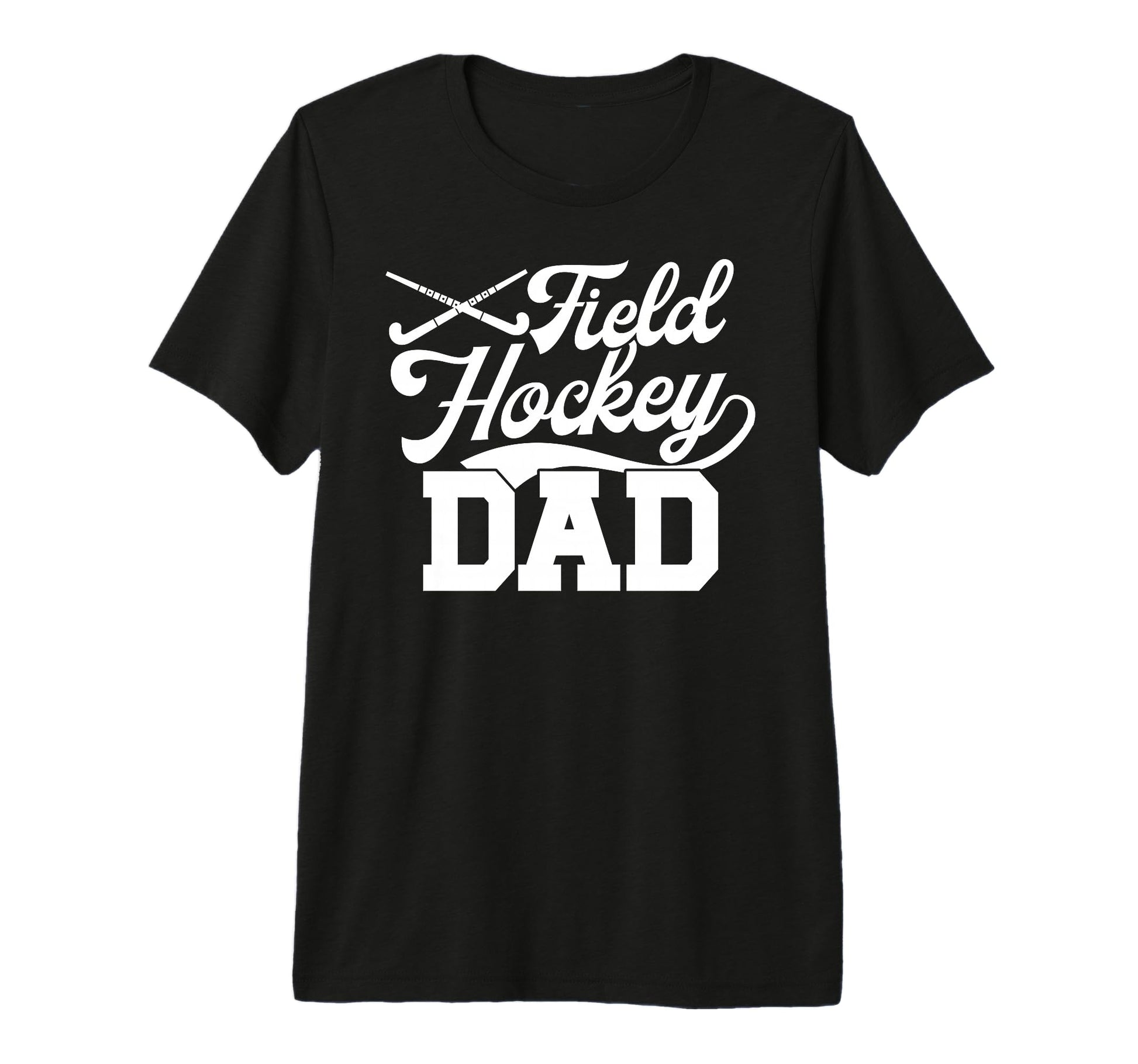Mens Field Hockey Dad Field Hockey T-Shirt - Fun Novelty Design for Adults - T-Shirt, Sweatshirt, Hoodie