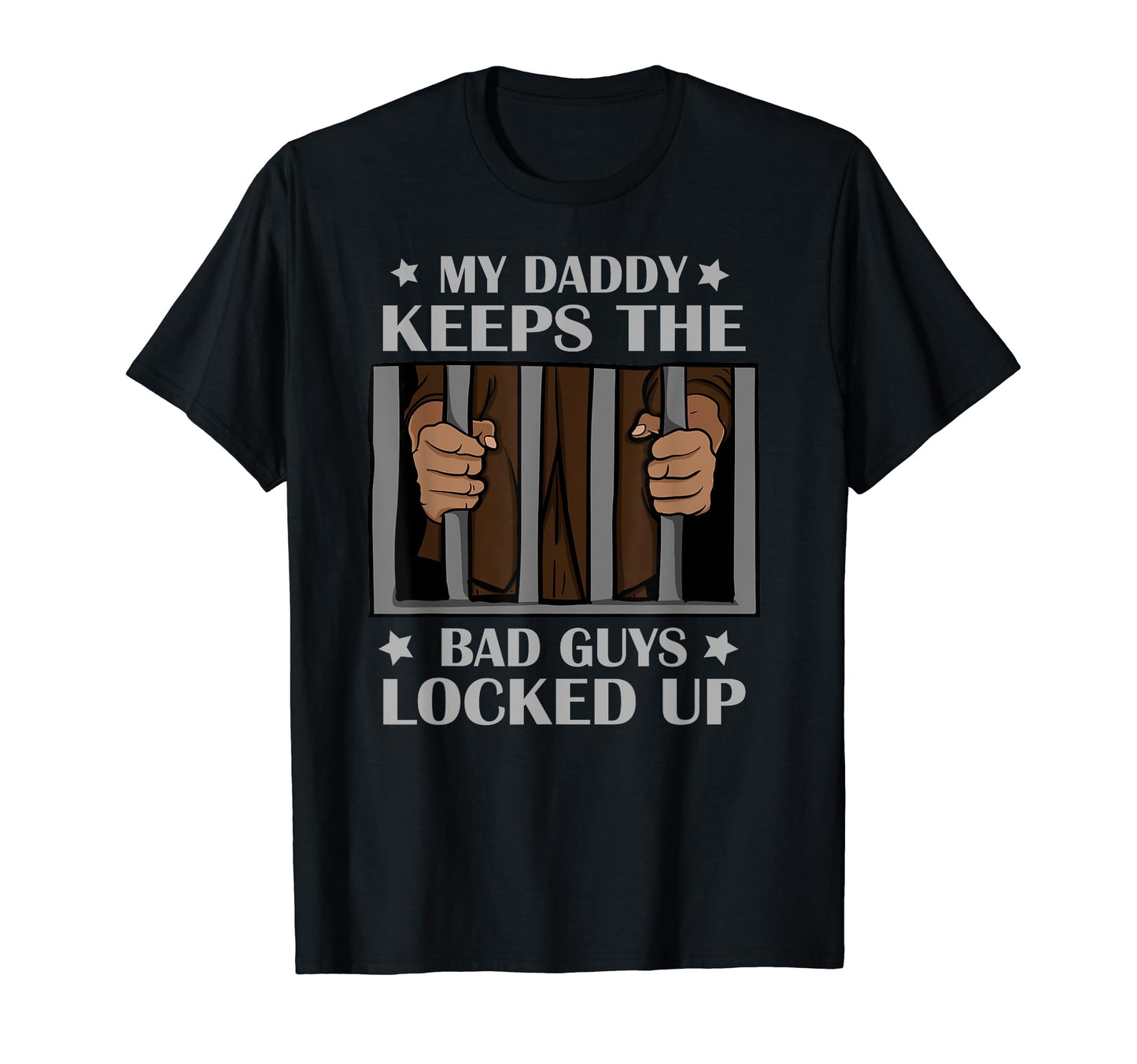 Police Dad Prison Law Enforcement T-Shirt - Graphic Print Men Women - T-Shirt, Sweatshirt, Hoodie