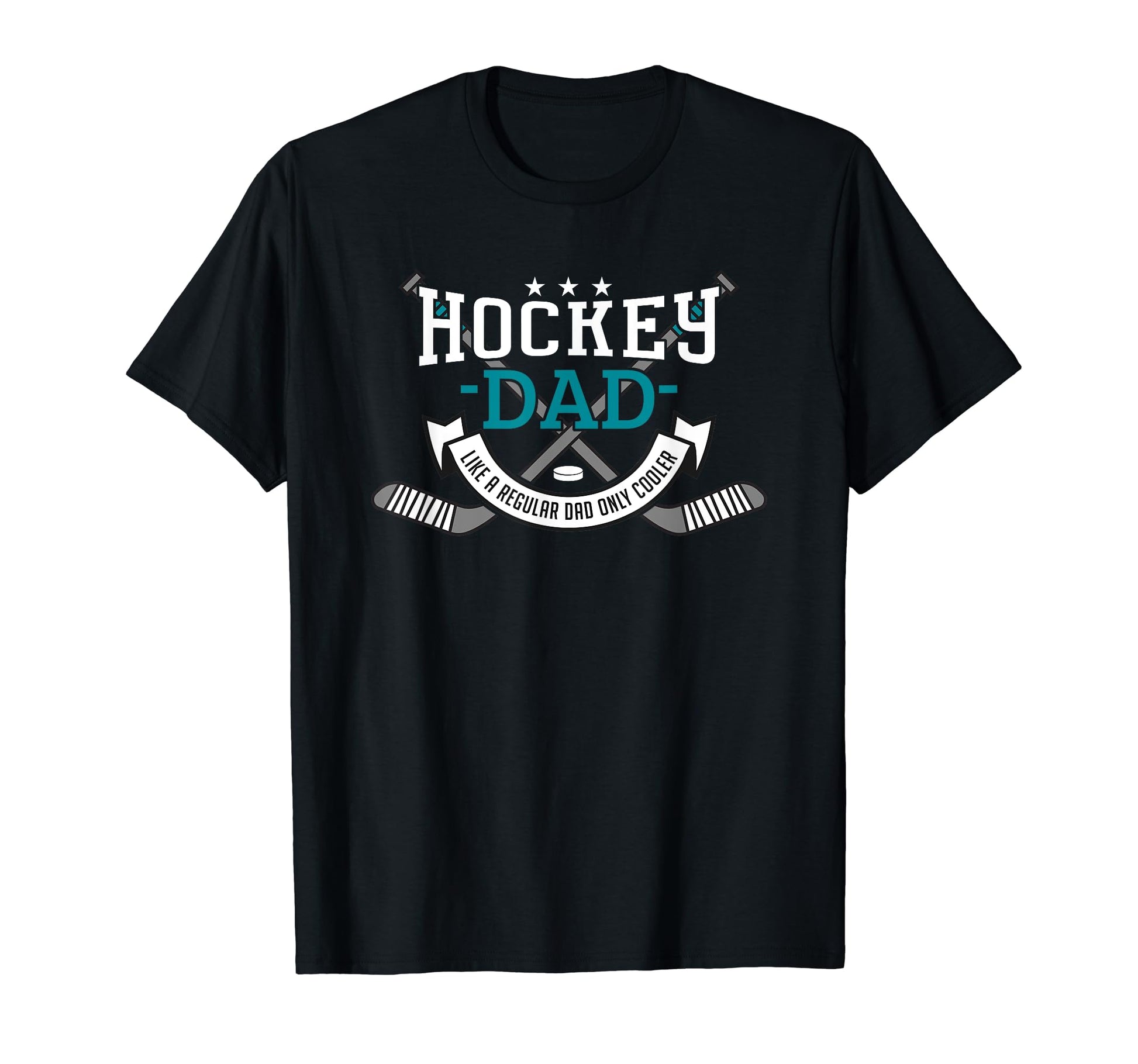 Hockey Dad Ice Funny Proud Practice Game T-Shirt - Unique Graphic Unisex - T-Shirt, Sweatshirt, Hoodie