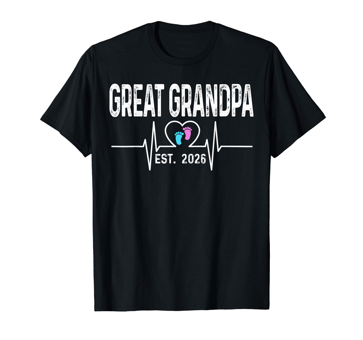 Promoted To Great Grandpa 2026 Funny T-Shirt - Streetwear Style Unisex - T-Shirt, Sweatshirt, Hoodie