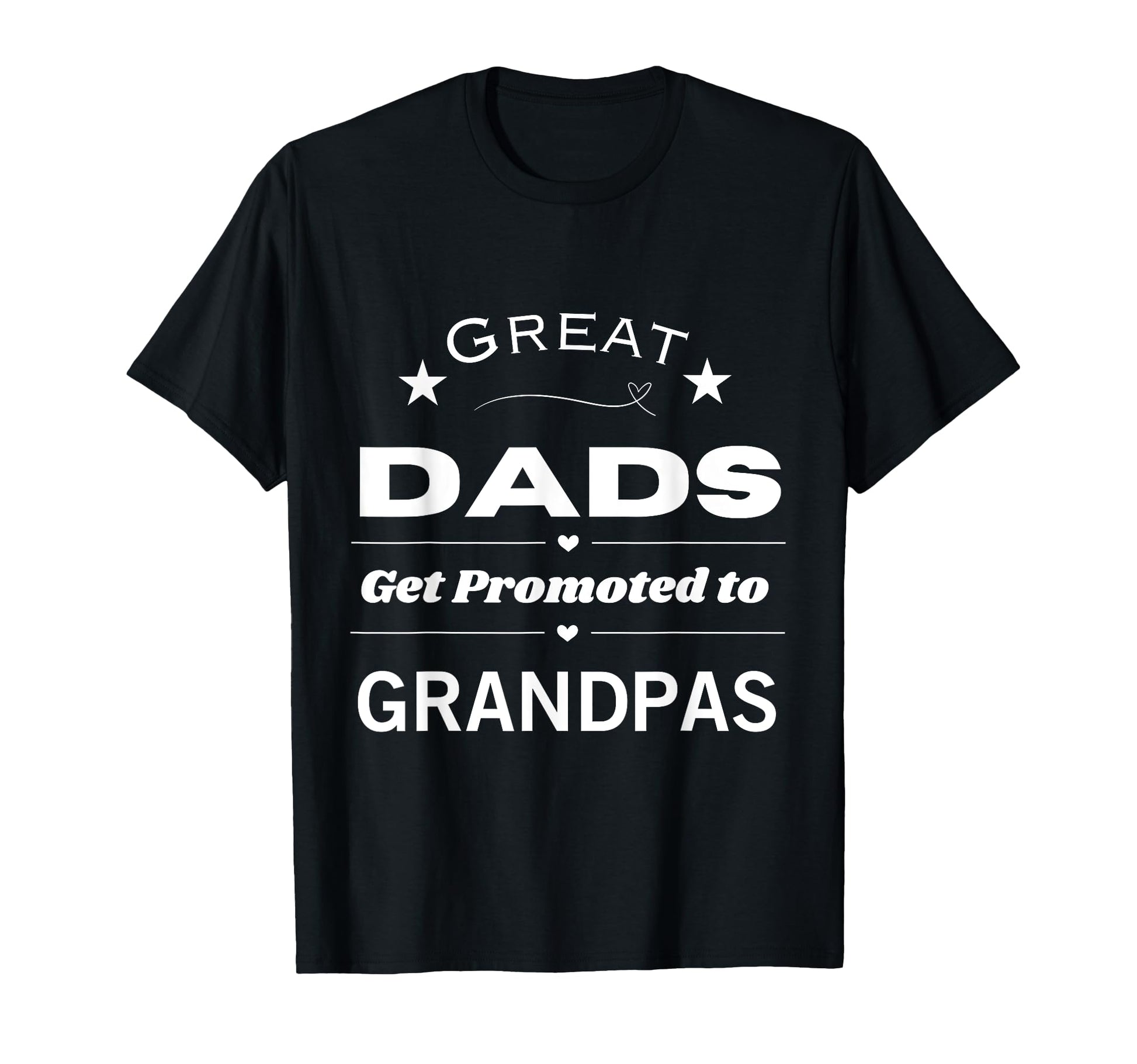 Promoted Best Dad To Awesome Grandpa T-Shirt - Custom Art Print for Adults - T-Shirt, Sweatshirt, Hoodie