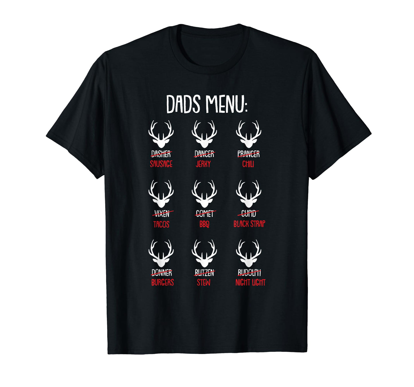 Dad Hunting Fathers Day Deer Elk T-Shirt - Casual Everyday Wear Unisex - T-Shirt, Sweatshirt, Hoodie