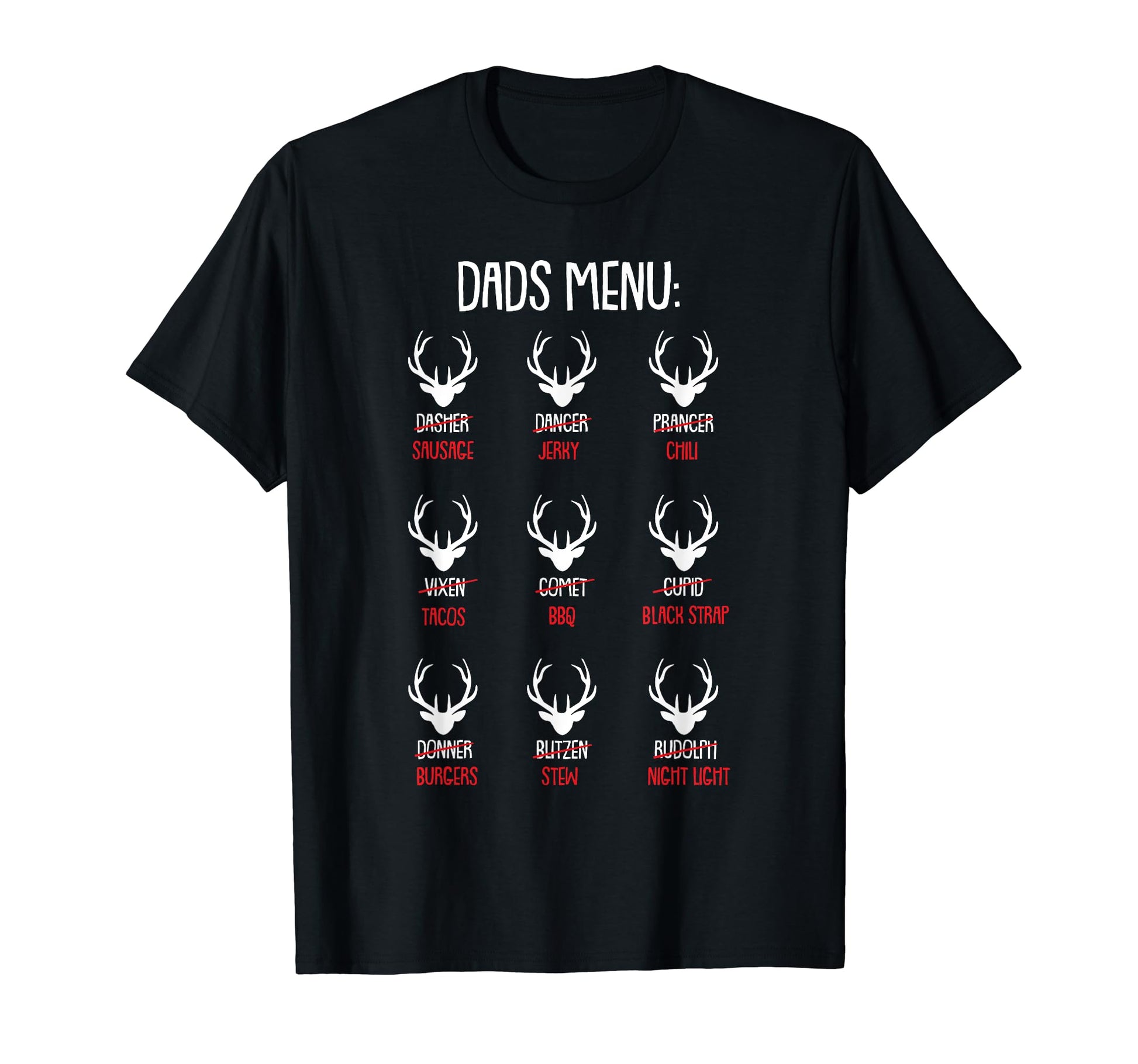 Dad Hunting Fathers Day Deer Elk T-Shirt - Casual Everyday Wear Unisex - T-Shirt, Sweatshirt, Hoodie