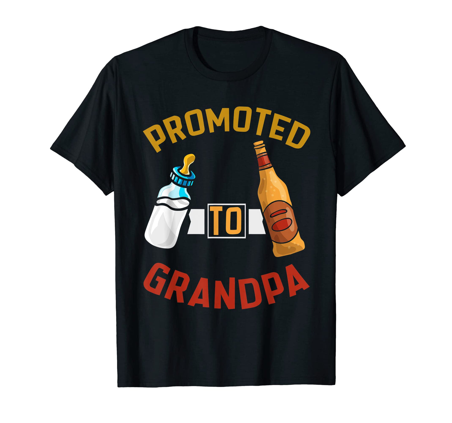 Promoted To Grandpa First Time Opa T-Shirt - Aesthetic Graphic Unisex - T-Shirt, Sweatshirt, Hoodie
