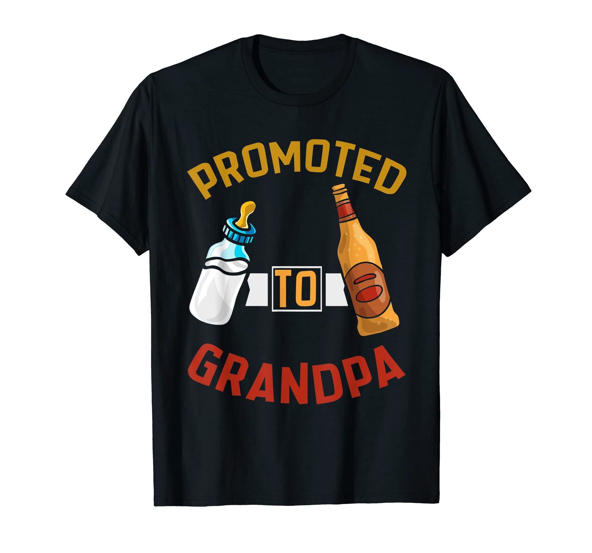 Promoted To Grandpa First Time Opa T-Shirt - Aesthetic Graphic Unisex - T-Shirt, Sweatshirt, Hoodie