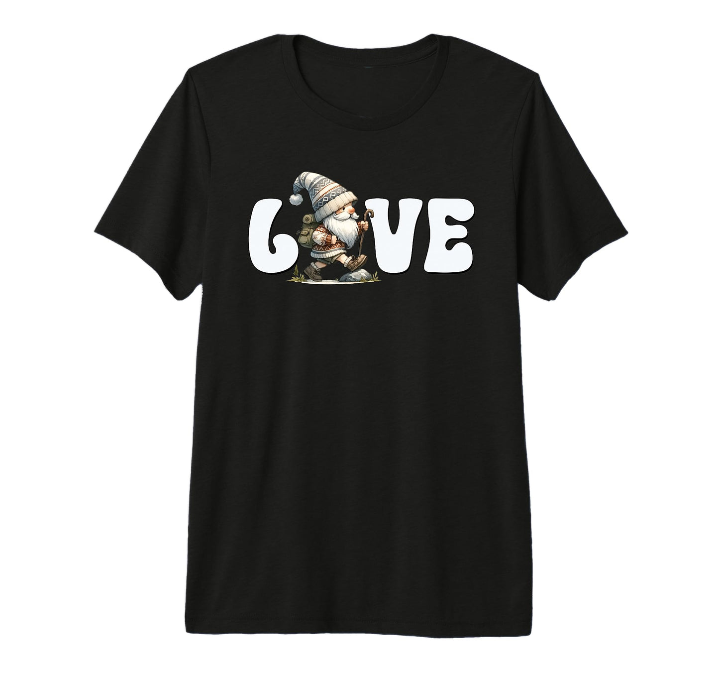 Trail Running Gnome Dad Love T-Shirt - Casual Everyday Wear Men Women - T-Shirt, Sweatshirt, Hoodie