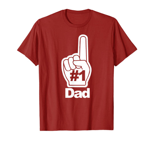 1 Dad Number One Daddy T-Shirt - Aesthetic Graphic Unisex - T-Shirt, Sweatshirt, Hoodie