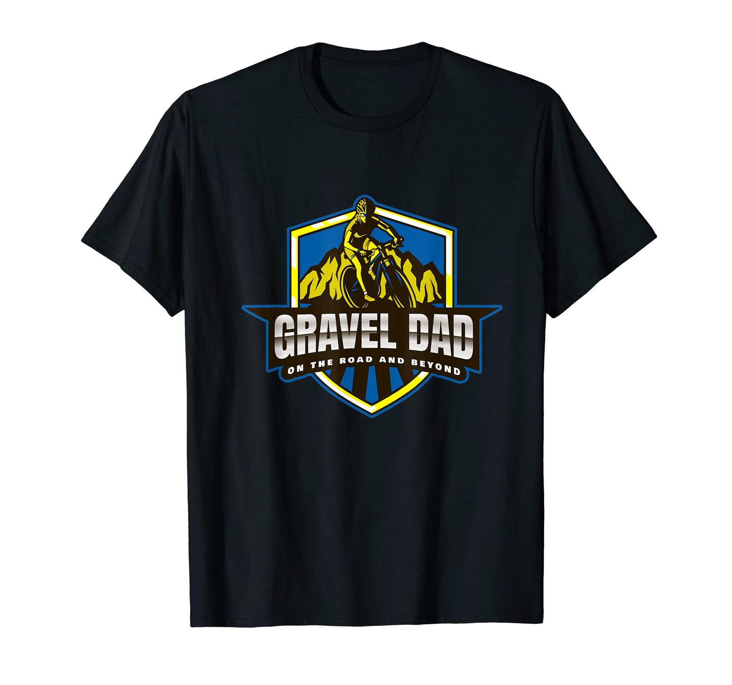 Mens Gravel Dad Road And Beyond Logo T-Shirt - Streetwear Style for Adults - T-Shirt, Sweatshirt, Hoodie