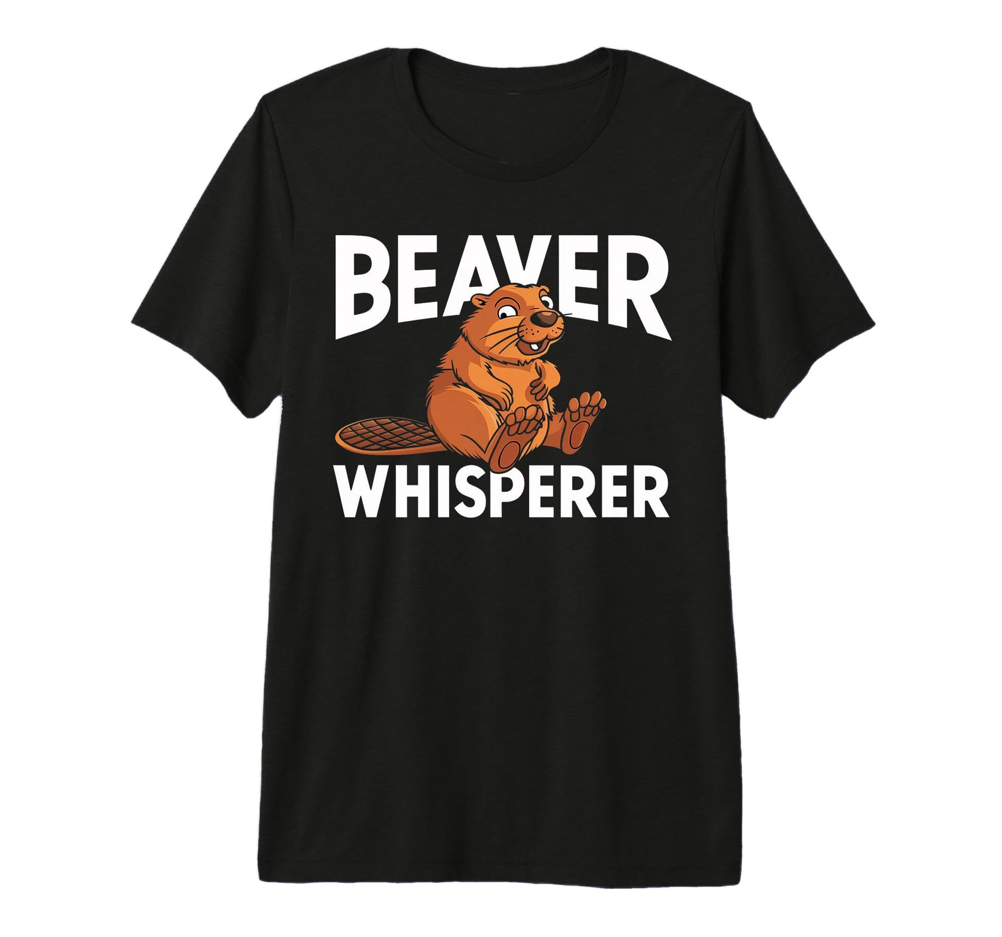 Beaver Whisperer Wildlife Hiking T-Shirt - Novelty Apparel for Adults - T-Shirt, Sweatshirt, Hoodie