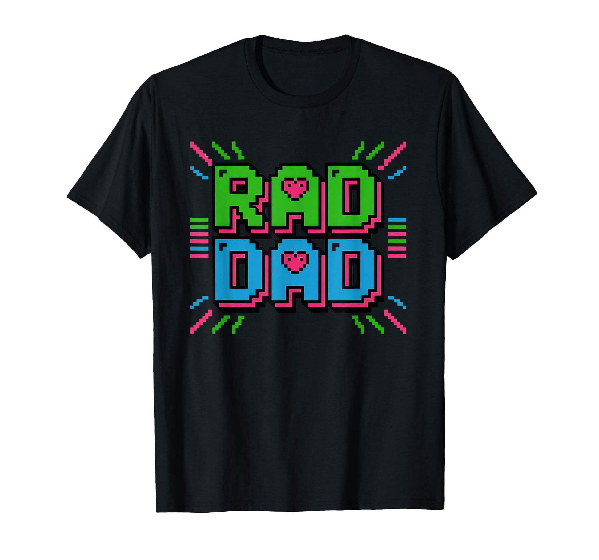 Rad Dad Gamer 8 Bit Pixel Rad Dad Gamer T-Shirt - Novelty Apparel Men Women - T-Shirt, Sweatshirt, Hoodie