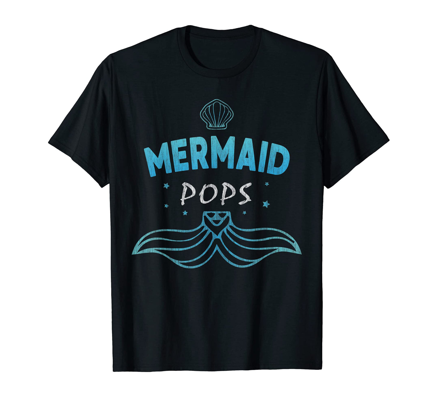 Funny Mermaid Birthday Party Grandpa T-Shirt - Fun Novelty Design Unisex - T-Shirt, Sweatshirt, Hoodie