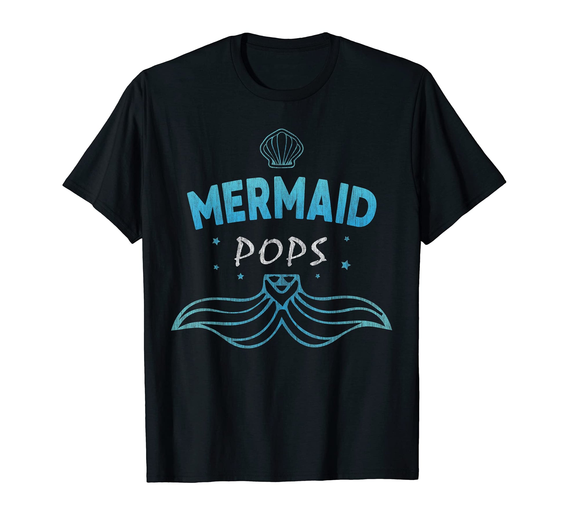 Funny Mermaid Birthday Party Grandpa T-Shirt - Fun Novelty Design Unisex - T-Shirt, Sweatshirt, Hoodie