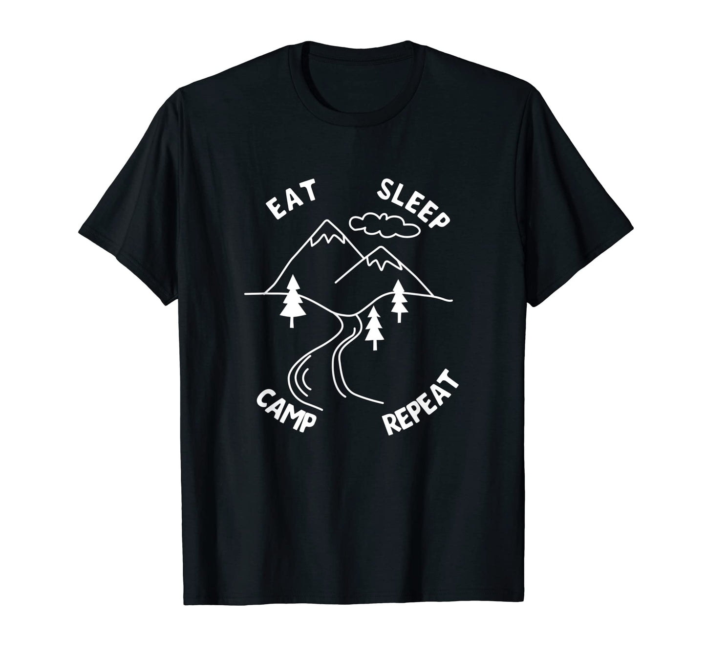 Funny Camper Wildlife Nature T-Shirt - Unique Graphic Men Women - T-Shirt, Sweatshirt, Hoodie