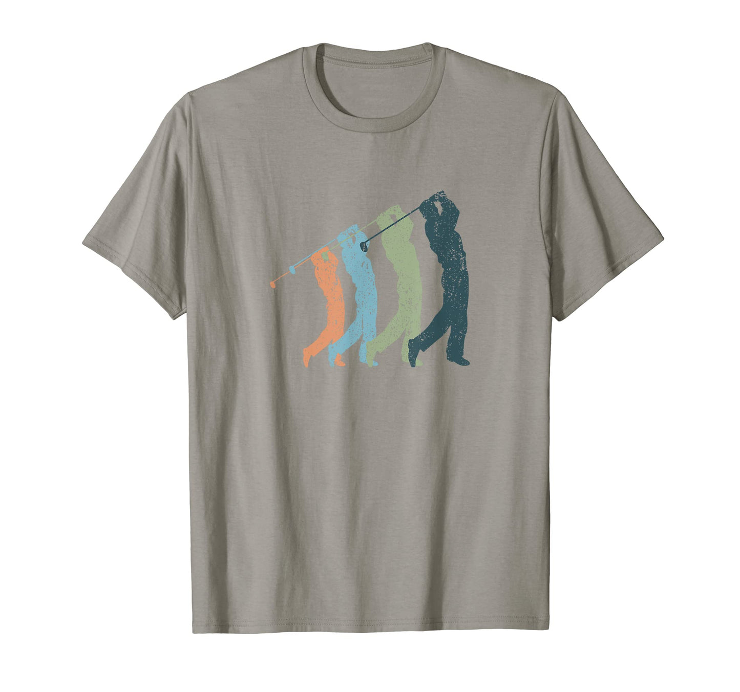 Sports Mom Dad Silhouette Golf T-Shirt - Novelty Apparel for Adults - T-Shirt, Sweatshirt, Hoodie