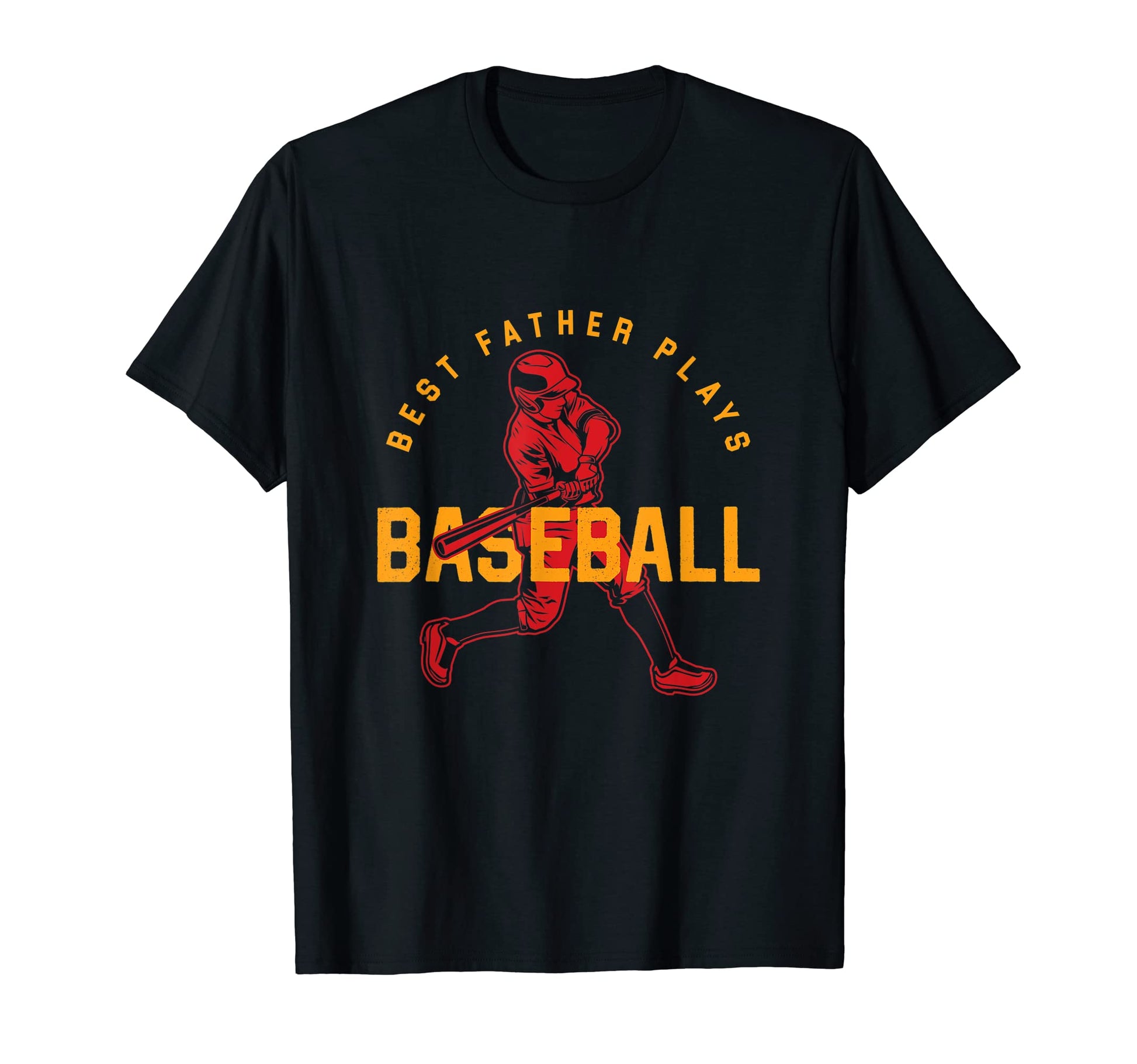 Baseball Dad Coach Best Father T-Shirt - Fun Novelty Design Men Women - T-Shirt, Sweatshirt, Hoodie