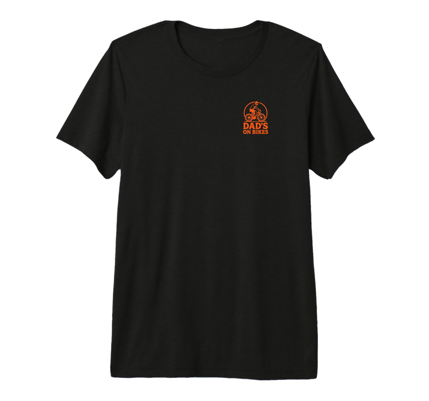 Dads Bikes Tri Blend T-Shirt - Custom Art Print for Adults - T-Shirt, Sweatshirt, Hoodie